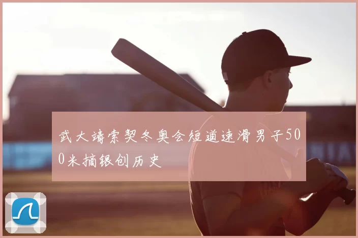 武大靖索契冬奥会短道速滑男子500米摘银创历史